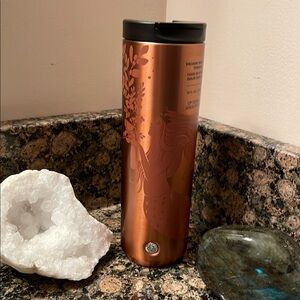 Starbucks Stainless Steel Tumbler w:Mermaid Design. 16oz Hot/cold Beverages NWT